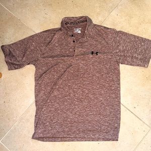 Under Armour boys, XXL loose, fit heat gear, short sleeve polo